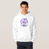 Ik heb het Basic Hooded Sweatshirt van Coffee Now  (Voorkant volledig)