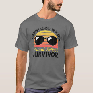 Ik heb het beste jaar van de virtuele school in 20 t-shirt