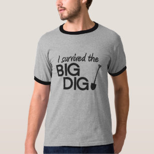 Ik heb het Big Dig T-shirt overleefd