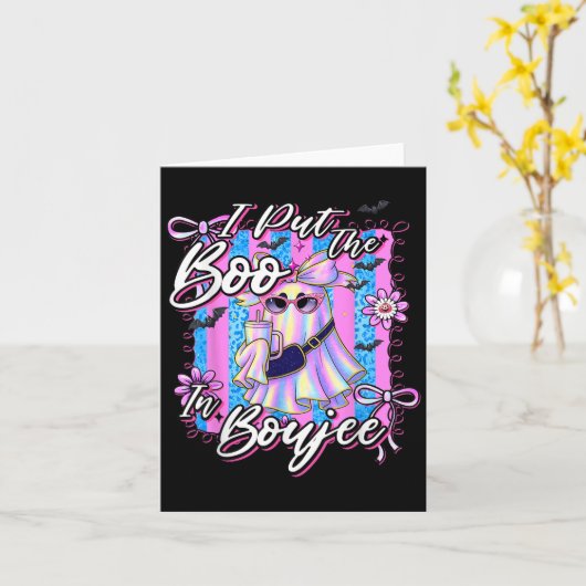 Ik heb het boek in Boujee Funny Leopard Boujie Gho Kaart (Gele Bloem)