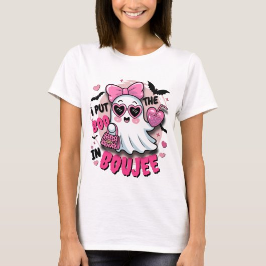 Ik heb het boek in Boujee gezet T-shirt (Voorkant)