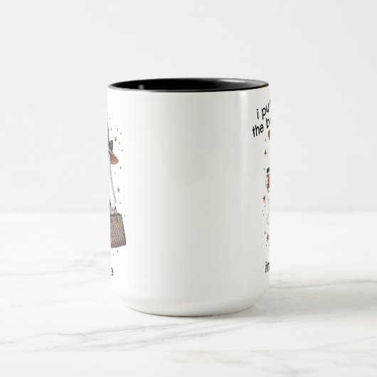 Ik heb het boek in Boujee Ghost Coquette Halloween Mok (Midden)