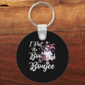 Ik heb het boek in Boujee Ghost Funny NK Leopard H Sleutelhanger (Voorkant)