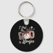 Ik heb het boek in Boujee Schattige Leopard Retro Sleutelhanger (Voorkant)