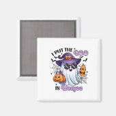 Ik heb het boek in een leuke Halloween outfit Cos  Magneet (Voorkant / Achterkant)