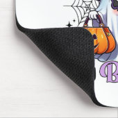 Ik heb het boek in een leuke Halloween outfit Cos  Muismat (Hoek)