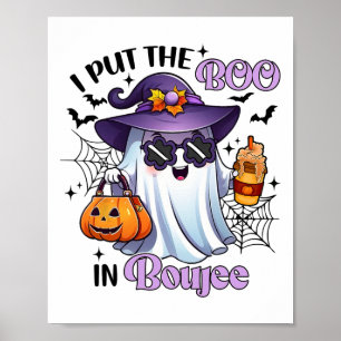 Ik heb het boek in een leuke Halloween outfit Cos  Poster