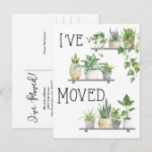 Ik heb het Briefkaart Beweging verplaatst (Voorkant / Achterkant)