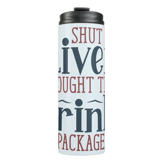 Ik heb het Cruise Drink pakket gekocht Thermosbeker (Voorkant)