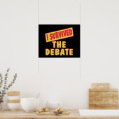 IK HEB HET DEBAT OVERLEEFD POSTER (Keuken)