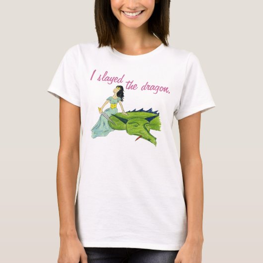 IK HEB HET DRAGON-t-shirt GESTAAKT T-shirt (Voorkant)