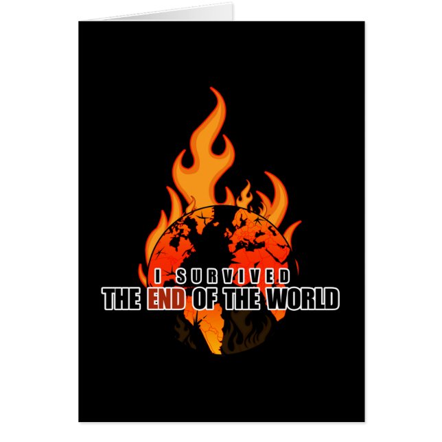 Ik heb het einde van de wereld overleefd (Voorkant)