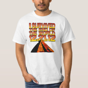 Ik heb het einde van de wereld overleefd - 12-21-1 t-shirt