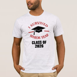 Ik heb het eindexamenjaar van de klas van 2026 ove t-shirt
