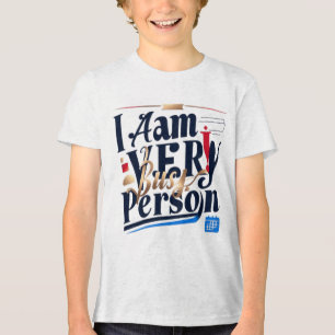 Ik heb het erg druk met mijn T-shirt
