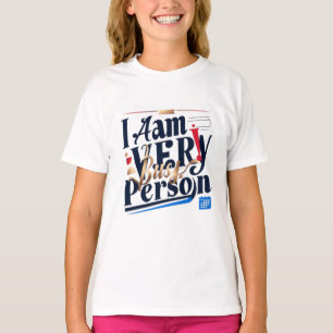 Ik heb het erg druk met mijn T-shirt
