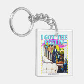 Ik heb het Feelin' T-shirt Sleutelhanger (Voorkant Links)