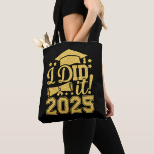 Ik heb het gedaan 2025 Afgestudeerd Afstuderen Kla Tote Bag