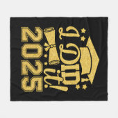 Ik heb het gedaan 2025 Afstuderen Afstuderen klass Fleece Deken (Voorkant (Horizontaal))