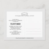 Ik heb het gedaan. Aankondiging afstuderen - wit (Achterkant)