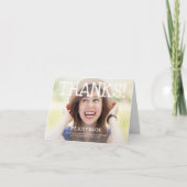 Ik heb het gedaan. Afstuderen Hartelijk dank Bedankkaart (Voorkant)