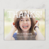 Ik heb het gedaan. Afstuderen Hartelijk dank Briefkaart (Voorkant)