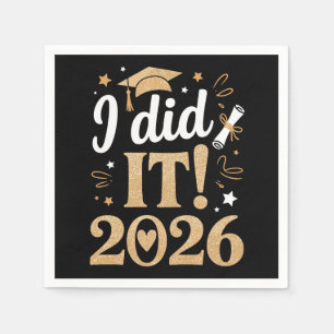 Ik heb het gedaan Klas van 2026 Afstuderen 26 Afge Servet
