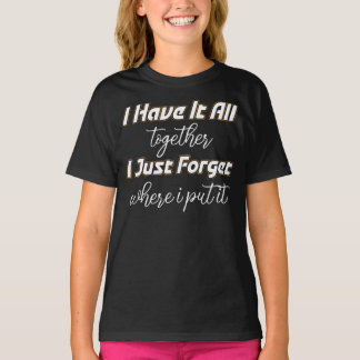 Ik heb het gedaan t-shirt