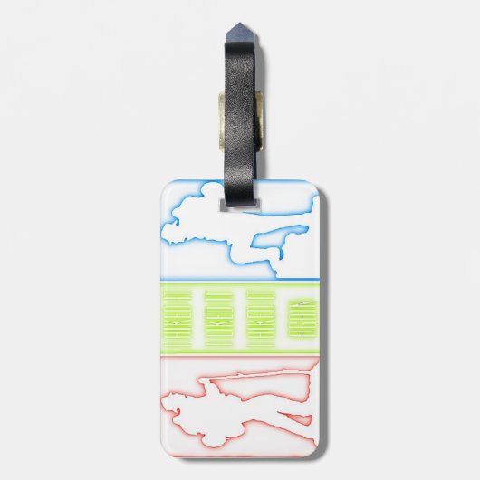 IK HEB HET GEHAD DAT IK HET NOG EENS IN BAGAGELABE BAGAGELABEL (Achterkant verticaal)