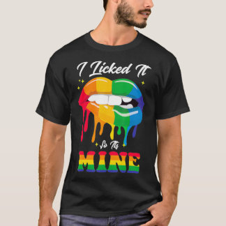 Ik heb het geklikt zodat het mijn LGBT-regenboogpr T-shirt
