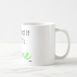 Ik heb het geklikt zodat het van mij is koffiemok