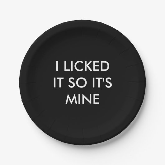 IK HEB HET GELIKT, DUS HET IS MIJN PAPIEREN Bord (Voorkant)