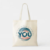 Ik heb het geluk dat ik een vriend heb zoals jij tote bag (Achterkant)