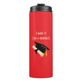 Ik heb het gemaakt, ik ben een Afstuderen thermisc Thermosbeker