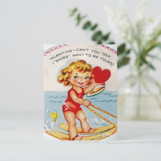 Ik heb het gevoel dat ik jou wil zijn briefkaart (Staand voorkant)