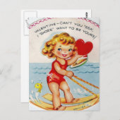 Ik heb het gevoel dat ik jou wil zijn briefkaart (Voorkant / Achterkant)