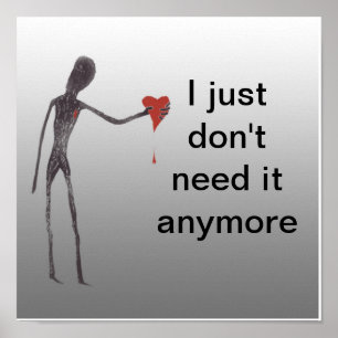 Ik heb het gewoon niet meer nodig poster