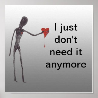 Ik heb het gewoon niet meer nodig poster