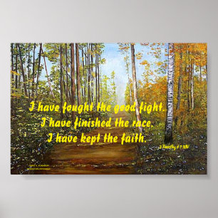 IK HEB HET GOEDE BESTRIJDINGSPOSTER GEZIEN POSTER