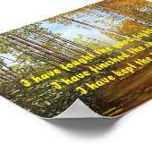 IK HEB HET GOEDE BESTRIJDINGSPOSTER GEZIEN POSTER (Hoek)