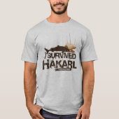 Ik heb het Hákarl Shirt overleefd (Voorkant)
