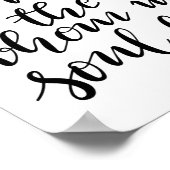 Ik heb het handgeschreven bruiloft gevonden. poster (Hoek)