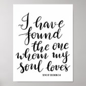 Ik heb het handgeschreven bruiloft gevonden. poster (Voorkant)