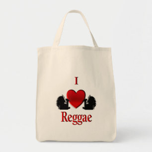 Ik heb het hart Reggae Double Sided Tote Bag