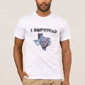 Ik heb het Ice storm of Texas 2021 overleefd T-shirt (Voorkant)