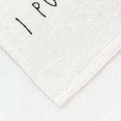 Ik heb het in overlijdensbericht Grappige Hallowee Fleece Deken (Hoek)