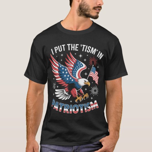 Ik heb het in patriottisme adelaar t-shirt (Voorkant)