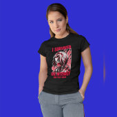 Ik heb het internet overleefd, nu controleer ik fe t-shirt