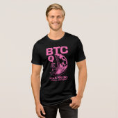 "Ik heb het je verteld" Bitcoin OG HOLDER Flex Tri-Blend Shirt (Voorkant volledig)