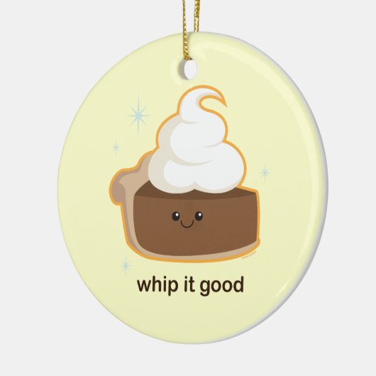 Ik heb het! keramisch ornament (Links)